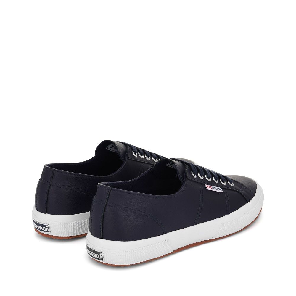 Superga 2750 Nappa Blue Sneakers - Men's Sneakers USA | US6216198